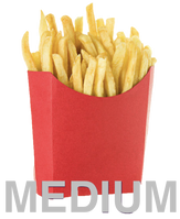 Fries Containers (M) (100 Bundle)